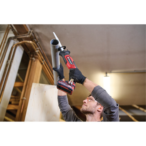 Scie alternative compacte &agrave; une main sans fil (outil seulement), 18 V, Lithium-ion Bloc-pile, 0-3000 coups/min Rock Safety Industrial Ltd