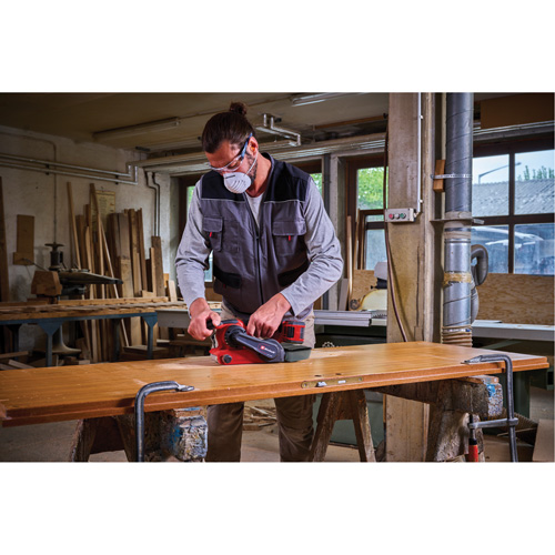 Ponceuse &agrave; courroie professionnelle sans fil (outil seulement) Rock Safety Industrial Ltd