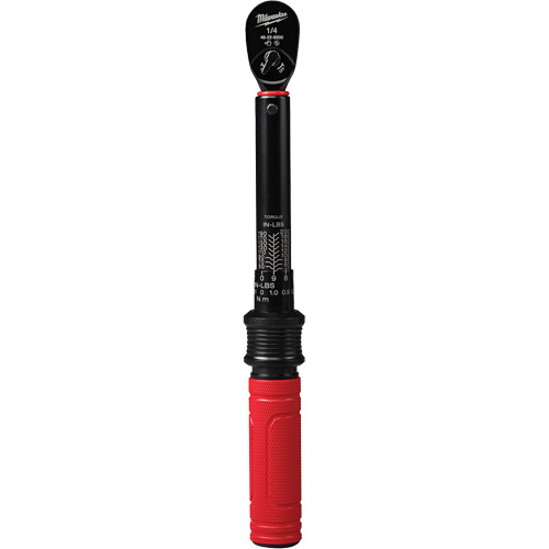 Cl&eacute; dynamom&eacute;trique, &agrave; cliquer, Entraînement 1/4" carr&eacute;, 4,5 - 22,6 Nm/40 - 200 lb-po Rock Safety Industrial Ltd