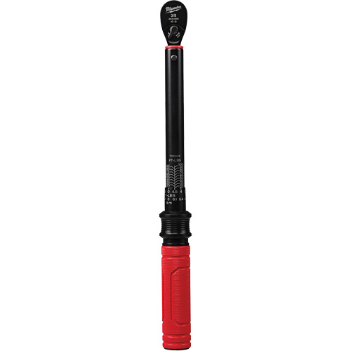 Torque Wrench, Click, 3/8" Square Drive, 20 - 100 in-lbs/27.1 - 135.6 N.m Rock Safety Industrial Ltd