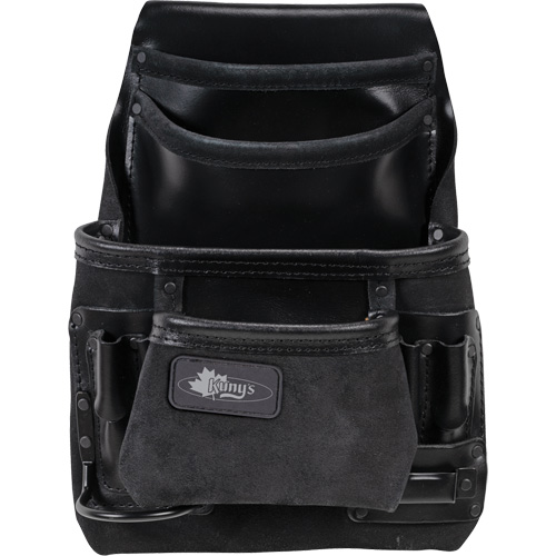 Sac robuste Phantom pour clous et outils, Cuir, 10 pochettes, Noir Rock Safety Industrial Ltd