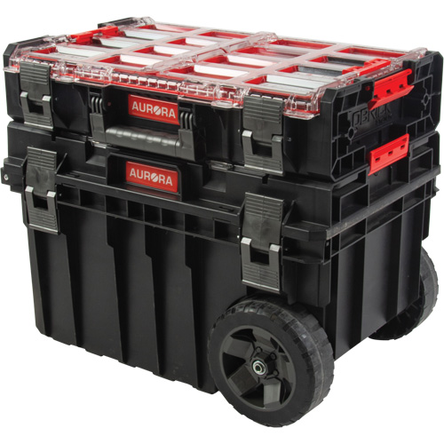 2-Piece Arx&reg; Rolling Tool Chest Set, 23-4/5" x 16" x 20-3/5", Black Rock Safety Industrial Ltd