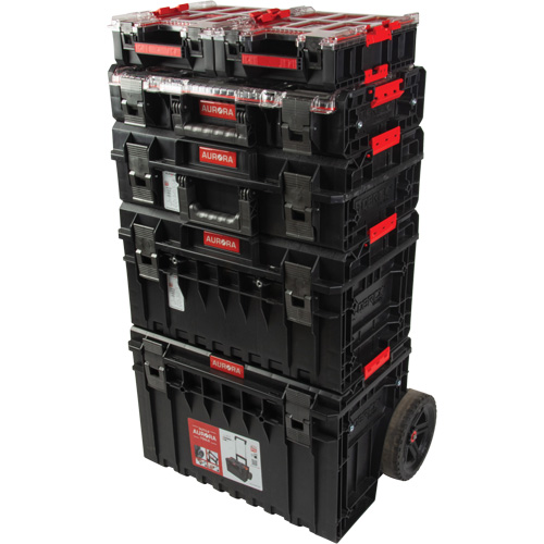 5-Piece Arx&reg; Rolling Toolbox Base Set, 25-1/5" x 19" x 54-3/5", Black Rock Safety Industrial Ltd