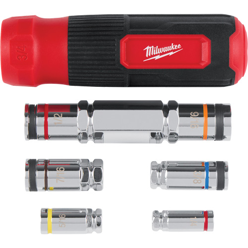 Tournevis multi-&eacute;crous HOLLOWCORE 7-en-1, 9-9/100" lo, Magn&eacute;tique Rock Safety Industrial Ltd