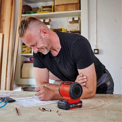 Haut-parleur Bluetooth sans fil TC-SR 18 Li BT (outil seulement), Lithium-ion, 18 V Rock Safety Industrial Ltd