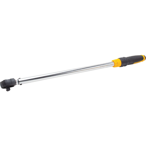 Micrometer Torque Wrench, Click, 1/2" Square Drive, 50 - 250 ft-lbs. Rock Safety Industrial Ltd