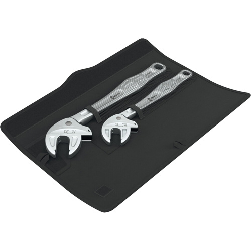 Joker 2 Self-Setting Spanner Set, Adjustable, 2 Pieces, Imperial and Metric Rock Safety Industrial Ltd