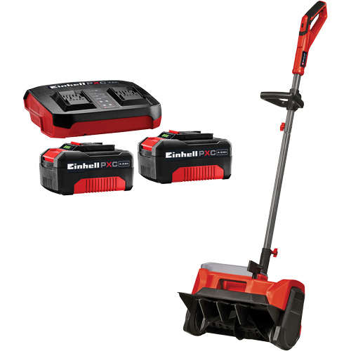 Ensemble pelle &agrave; neige sans fil 36 V avec batteries et chargeur, Largeur de 16" (40,64 cm) Rock Safety Industrial Ltd