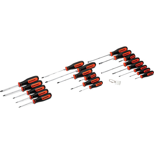 Dual Material Screwdriver Set, 20 Pcs. Rock Safety Industrial Ltd