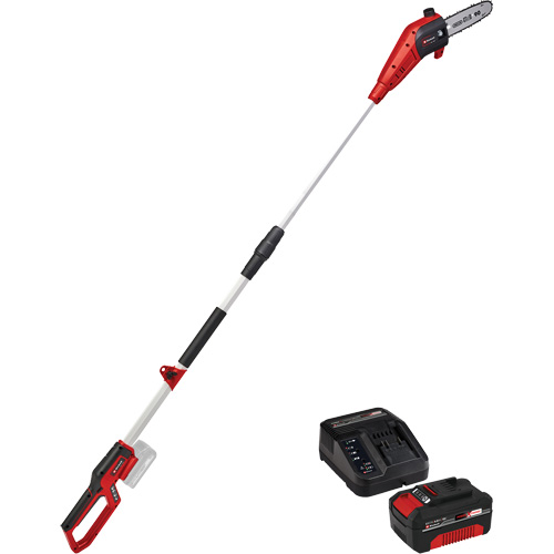 Scie &agrave; chaîne &agrave; perche sans fil avec batterie 4 Ah et ensemble de d&eacute;part de chargeur Rock Safety Industrial Ltd
