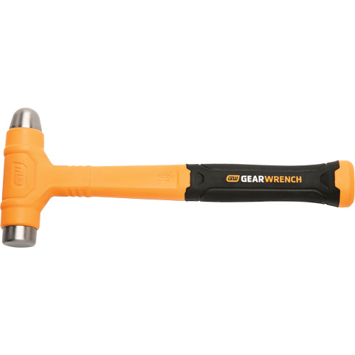 Dead Blow Ball Pein Hammer, 16 oz., Smooth Grip, 12-2/5" L Rock Safety Industrial Ltd