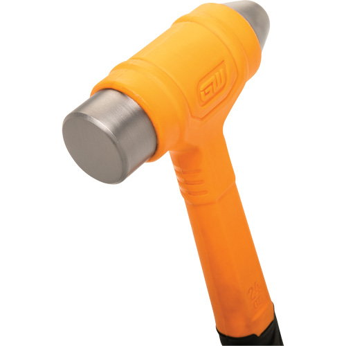 Dead Blow Ball Pein Hammer, 24 oz., Smooth Grip, 12-3/5" L Rock Safety Industrial Ltd