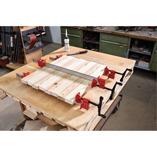 Serre-joint &agrave; barre d'acier &agrave; profil en I robuste, 36" (914,4 mm) capacit&eacute;, 2" (50,8 mm) profondeur Rock Safety Industrial Ltd