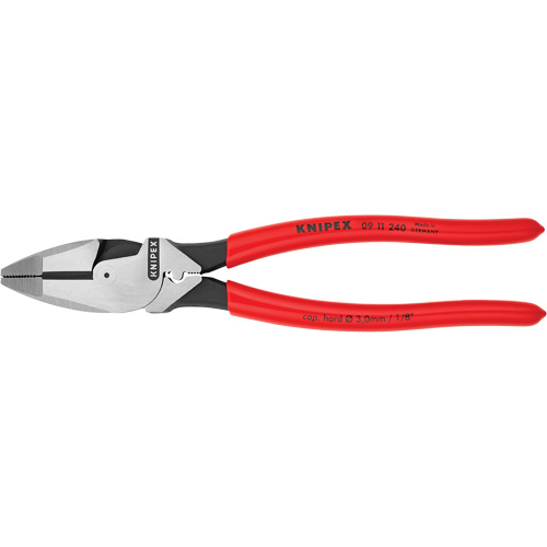 Pince pour monteurs de lignes &agrave; levier d&eacute;multipli&eacute;, type Nouvelle-Angleterre avec tire-fil et sertisseur Rock Safety Industrial Ltd