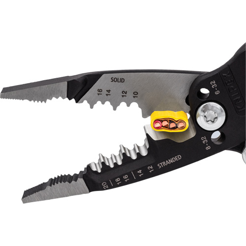 Pince &agrave; d&eacute;nuder forg&eacute;e, 8" lo, 10 - 20 AWG Rock Safety Industrial Ltd