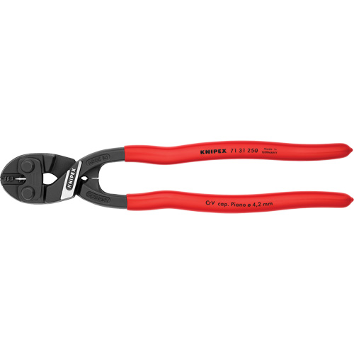 Coupe-boulons compact &agrave; levier d&eacute;multipli&eacute; CoBolt&reg; XL avec lame &agrave; encoche, 10" l, Coupe centrale Rock Safety Industrial Ltd