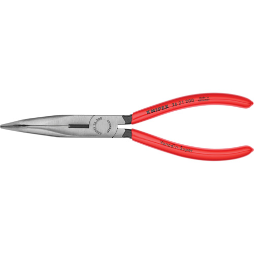 Long Nose 40° Angled Pliers with Cutter, 8" L Rock Safety Industrial Ltd