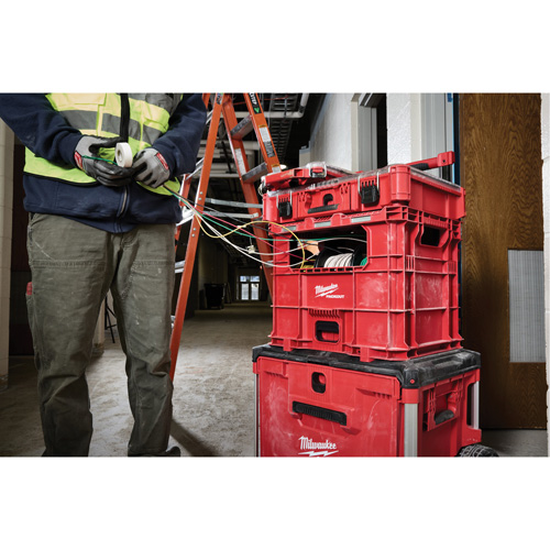 Bac distributeur de fils XL PACKOUT, 15-3/4" x 18-5/8" x 15", Noir/Rouge Rock Safety Industrial Ltd