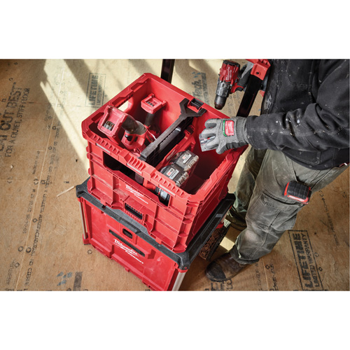 Caisse Packout, 15-3/4" x 18-5/8" x 15", Noir/Rouge Rock Safety Industrial Ltd