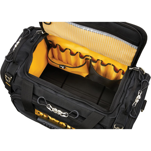 Sac &agrave; outils de chantier ToughSystem 2.0 r&eacute;sistant &agrave; la salet&eacute;, 1680 Denier, 50 pochettes, Noir/Jaune Rock Safety Industrial Ltd