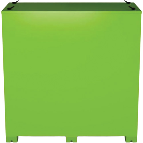 Armoire ventil&eacute;e pour le rangement d'&eacute;PI sur place, Acier, Vert lime haute visibilit&eacute; Rock Safety Industrial Ltd