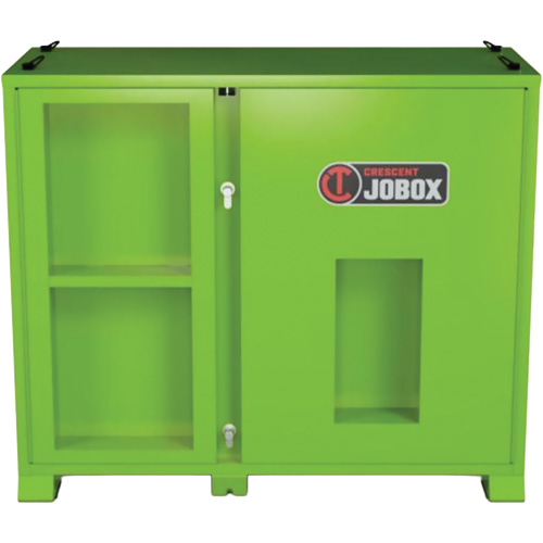 Onsite PPE Storage Cabinet, Steel, High-Visibility Lime Green Rock Safety Industrial Ltd