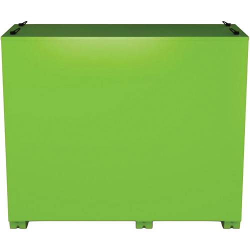 Armoire ventil&eacute;e pour le rangement d'&eacute;PI sur place, Acier, Vert lime haute visibilit&eacute; Rock Safety Industrial Ltd