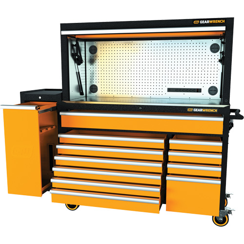MEGAMOD Master Mechanics Tool Set in Premium Modular Foam Trays with Tool Storage & Shop Equipment, 1331 Pieces Rock Safety Industrial Ltd