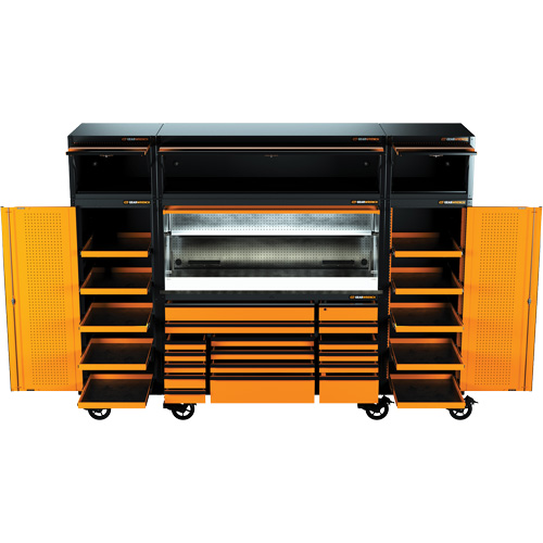 MEGAMOD Mechanics Tool Set in Premium Modular Foam Trays with Tool Storage & Shop Equipment, 1858 Pieces Rock Safety Industrial Ltd