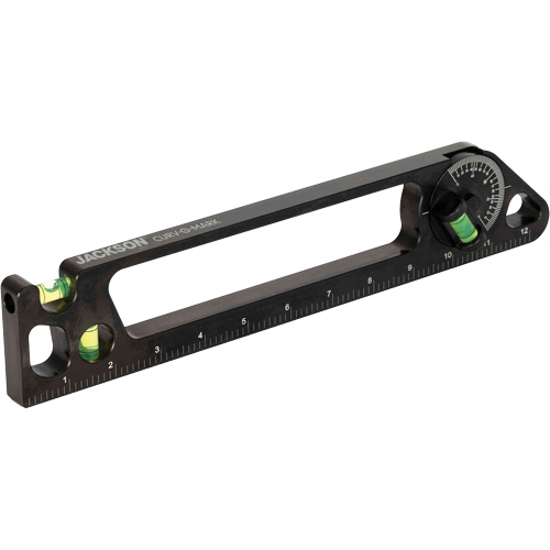 Level, 1' L, Aluminum, 3, Magnetic Rock Safety Industrial Ltd
