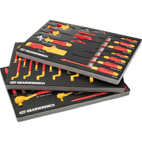 VDE Insulated Tool Set, 1000 V, 72 Pcs Rock Safety Industrial Ltd