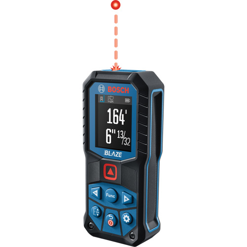 T&eacute;l&eacute;m&egrave;tre laser rouge BLAZE, 0.0' - 165' (0.0 m - 50,2 m) Gamme de mesure, Num&eacute;rique (&eacute;lectronique) Rock Safety Industrial Ltd
