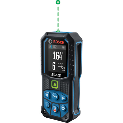 T&eacute;l&eacute;m&egrave;tre laser rouge BLAZE, 0.0' - 165' (0.0 m - 50,2 m) Gamme de mesure, Num&eacute;rique (&eacute;lectronique) Rock Safety Industrial Ltd
