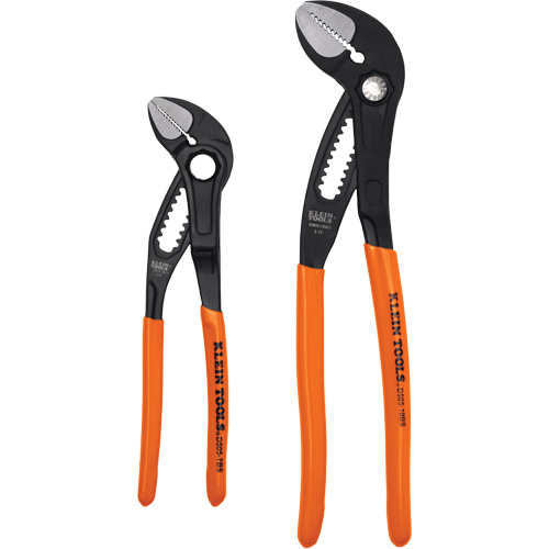 Jeu de pinces &agrave; r&eacute;glage rapide et m&acirc;choires droites pour pompe, 2 Morcea Rock Safety Industrial Ltd