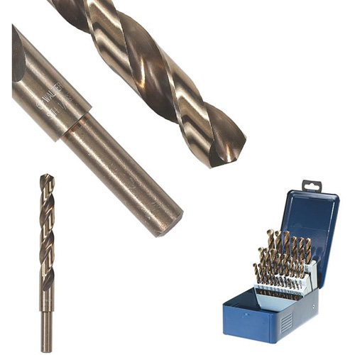 Foret &agrave; mandrin raccourci SST+, 17/32", Acier rapide, Cannelure 4-13/16", Pointe de 135° Rock Safety Industrial Ltd