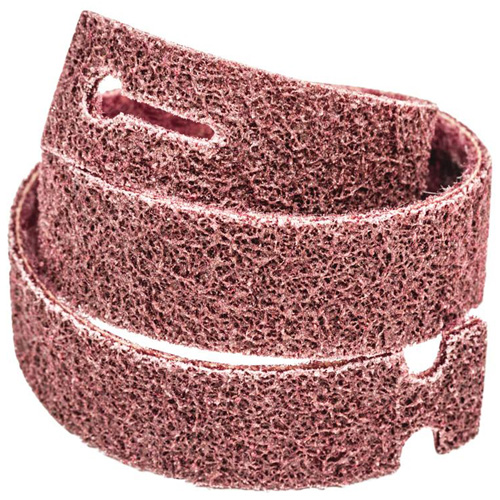 Ceinture BLENDEX avec fermeture en T, 1-3/16" la x 24" lo, Grain Super fin Rock Safety Industrial Ltd