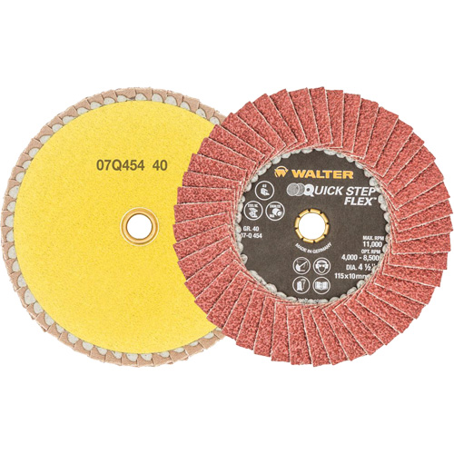 DISQ BLENDER QS 4-1/2 GR40, 4-1/2" x Type 29, Grain 40, Oxyde d'aluminium Rock Safety Industrial Ltd