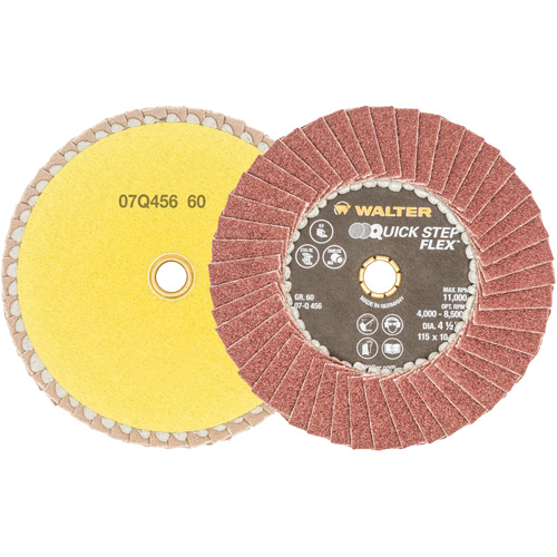 DISQ BLENDER QS 4-1/2 GR60, 4-1/2" x Type 29, Grain 60, Oxyde d'aluminium Rock Safety Industrial Ltd