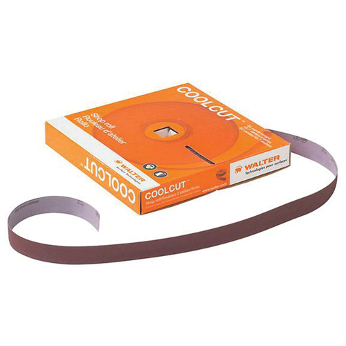 Papier abrasif manuel Coolcut, Oxyde d'aluminium, 1" la x 150' lo, Grain P60 Rock Safety Industrial Ltd