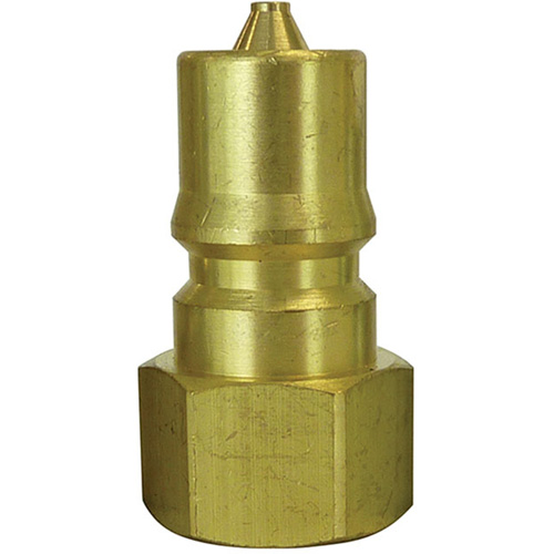 Bouchon pour raccord hydraulique rapide, 3/8" dia., Laiton Rock Safety Industrial Ltd