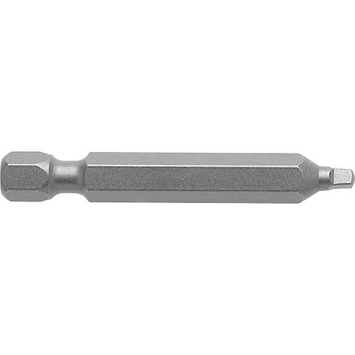 EMBOUTS &agrave; MANDRIN 1/4" CARR&eacute;S &agrave; EMPREINTE R&eacute;DUITE, Carr&eacute;e, Embout #2, Prise 1/4", Longueur 1-15/16" Rock Safety Industrial Ltd