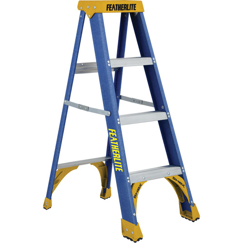 Industrial Duty Stepladders (6300 Series), 4', Fibreglass, 250 lbs. Capacity, Type 1 Rock Safety Industrial Ltd