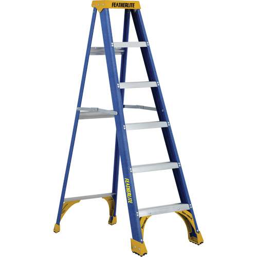 Industrial Duty Stepladders (6300 Series), 6', Fibreglass, 250 lbs. Capacity, Type 1 Rock Safety Industrial Ltd