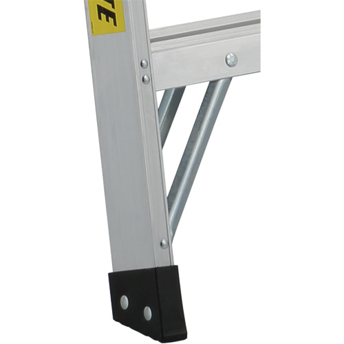 3400 Series Industrial Extra Heavy-Duty Step Ladder, 4', Aluminum, 300 lbs. Capacity, Type 1A Rock Safety Industrial Ltd