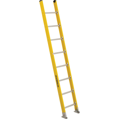 Industrial Extra Heavy-Duty Straight Ladders (5600 Series), 8', Fibreglass, 375 lbs., CSA Grade 1AA Rock Safety Industrial Ltd