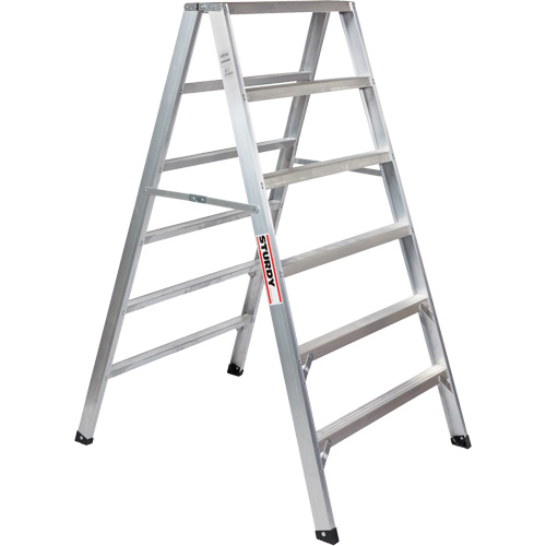 Chevalet de sciage, 6' ha x 30" la x Capacit&eacute; de 300 lb, Aluminium Rock Safety Industrial Ltd