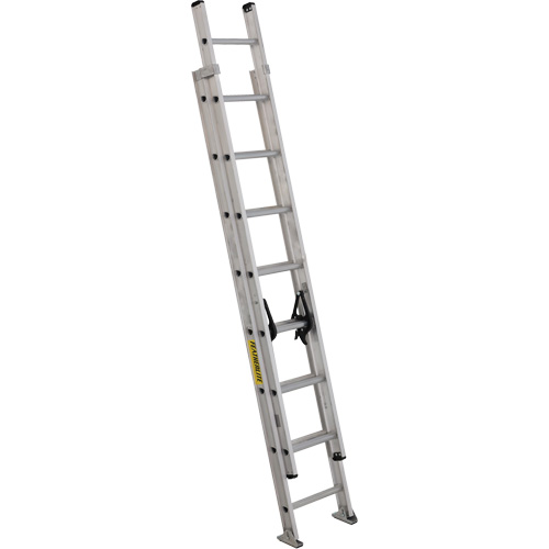 Industrial Heavy-Duty Extension Ladders (3200D Series), 300 lbs. Cap., 13' H, Grade 1A Rock Safety Industrial Ltd