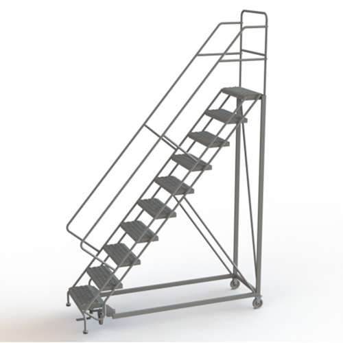 &eacute;chelles en angle de s&eacute;curit&eacute;, 10 marches, Stri&eacute;, Inclinaison 50°, Hauteur 100" Rock Safety Industrial Ltd