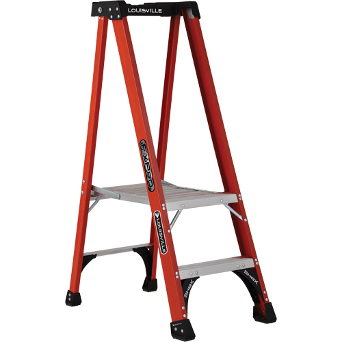 Escabeaux industriels extra robustes Pro Platform (s&eacute;rie FXP1800), 2', Cap. De 375 lb Rock Safety Industrial Ltd