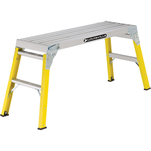 Mini plateforme de travail robuste s&eacute;rie L-3041, 36" la x 12" pr, Capacit&eacute; de 300 lb, D&eacute;mont&eacute; Rock Safety Industrial Ltd